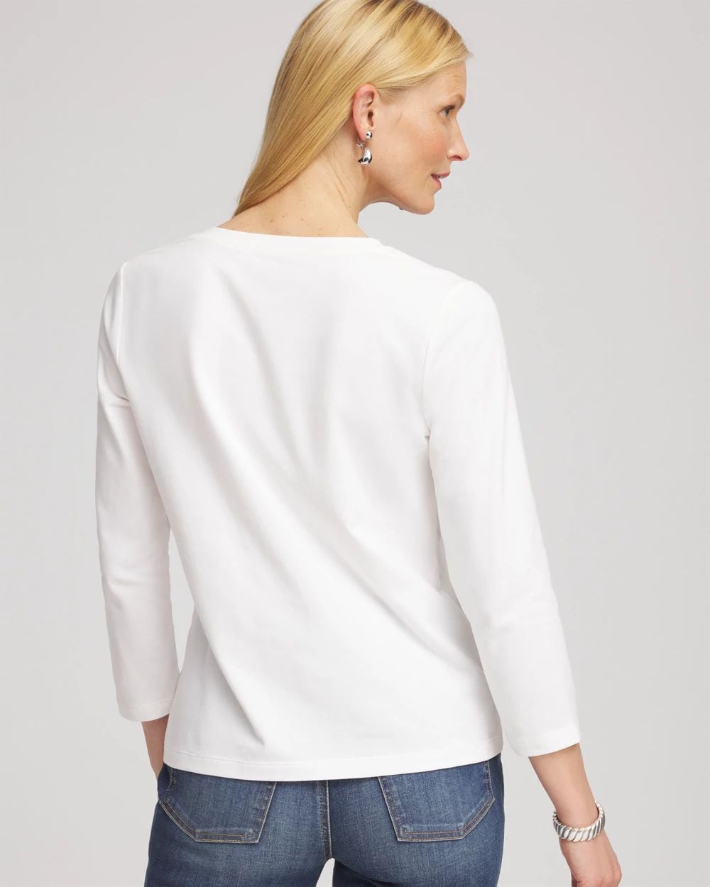 3/4 Sleeve Perfect Tee click to view larger image.