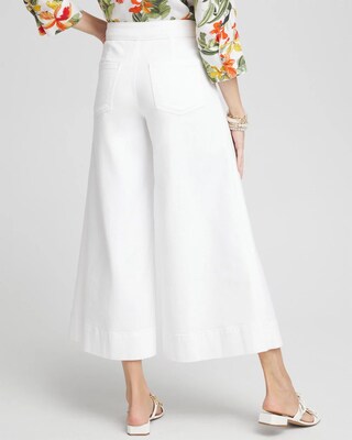 Denim Trouser Culottes click to view larger image.