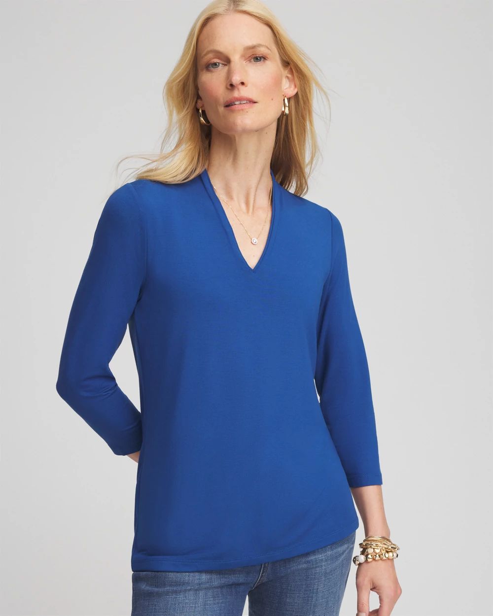 Touch of Cool™ 3/4 Sleeve Tee