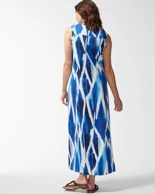 Cotton Slub Maxi Tank Dress