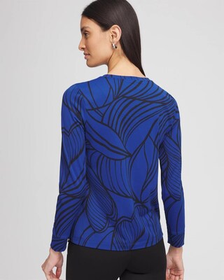 Zenergy® UPF Leaf Long Sleeve Top click to view larger image.