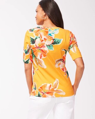 Pima Lilies Everyday V-Neck Tee