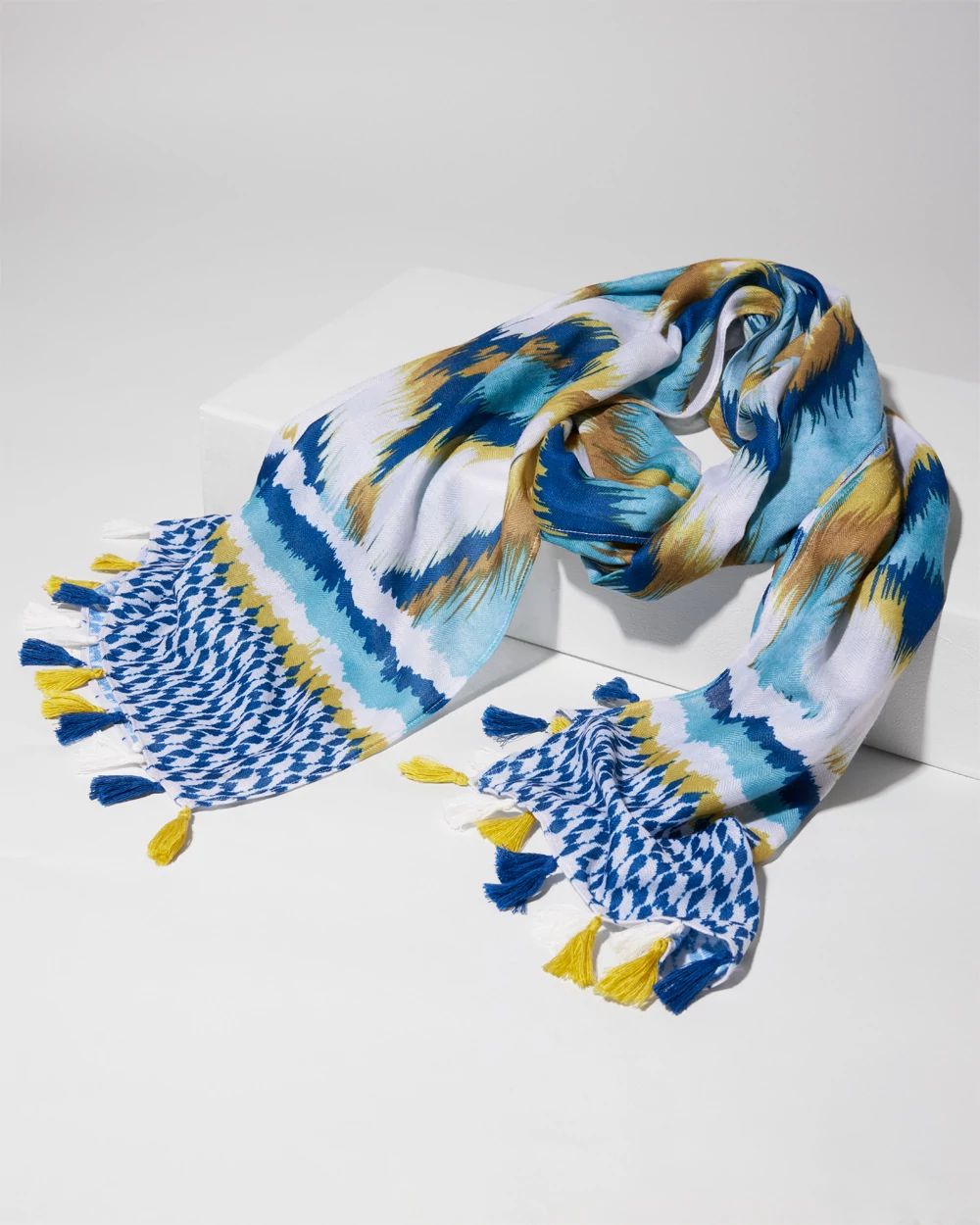 Ikat Oblong Scarf
