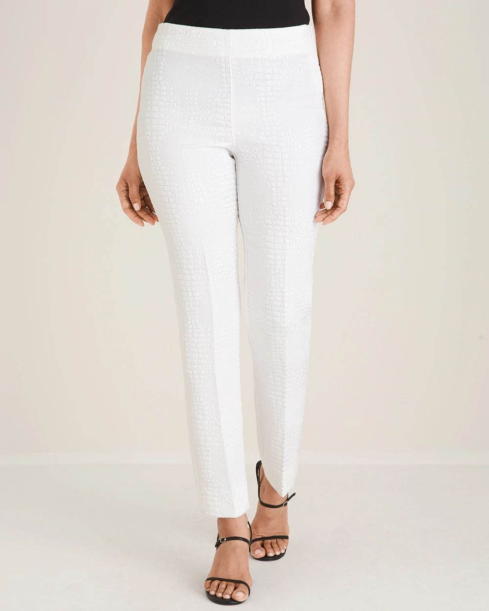 Black Label Croco Easy Pant