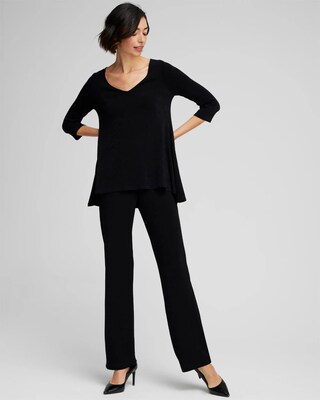Travelers™ High Low V-neck Top
