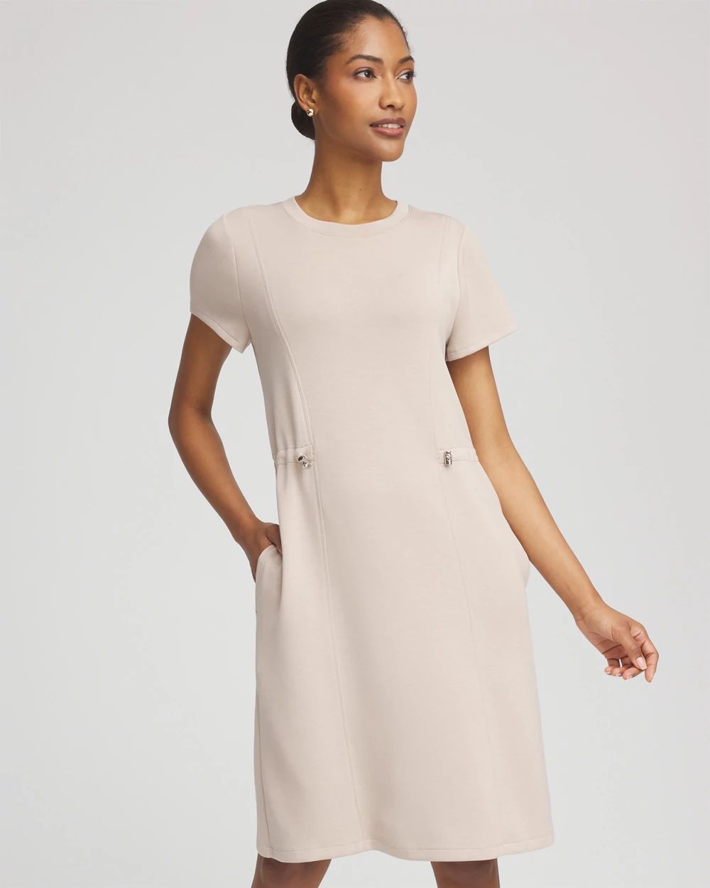Zenergy® Scuba Bungee-Waist Dress