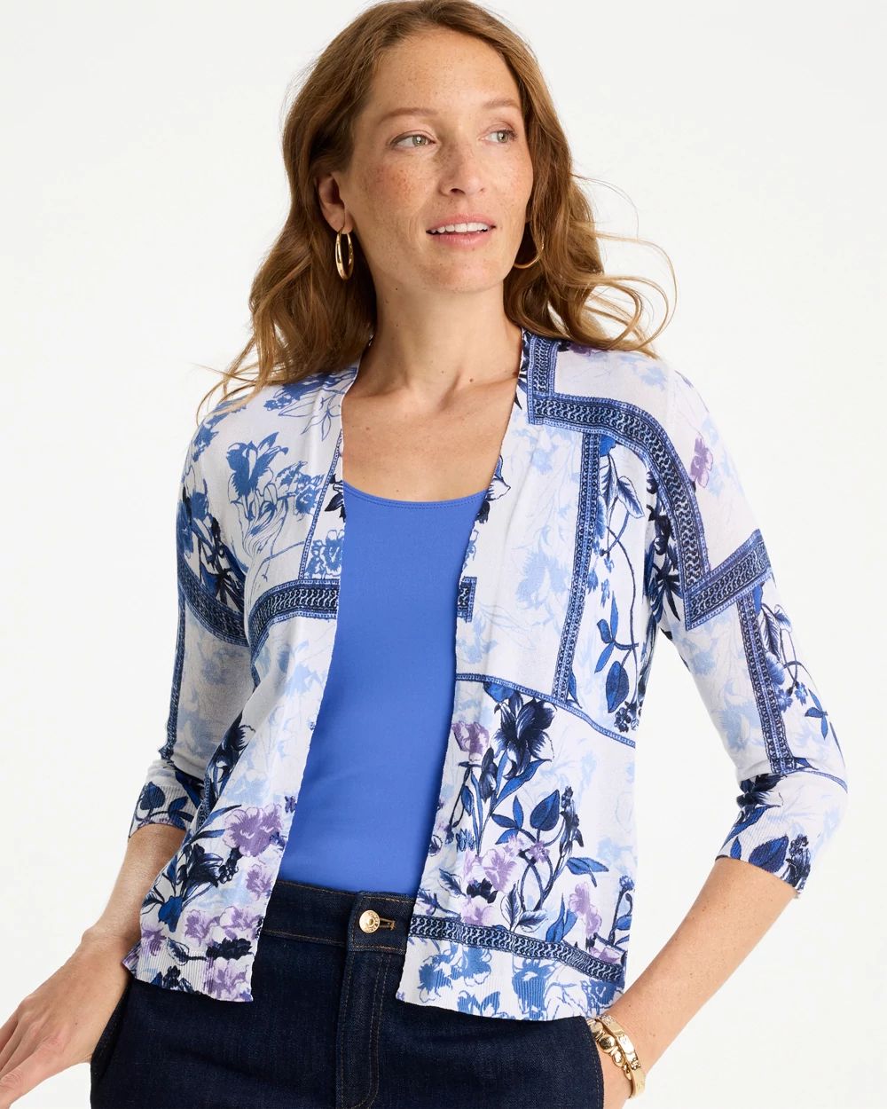 Summer Romance Botanical Cardigan