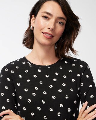 Touch of Cool Space Dot Layering Tee