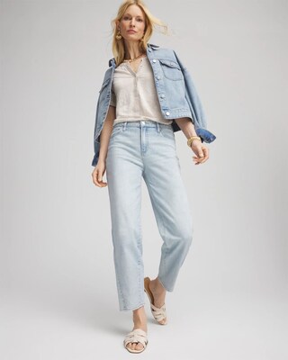 Tapered Leg Jeans click to view larger image.