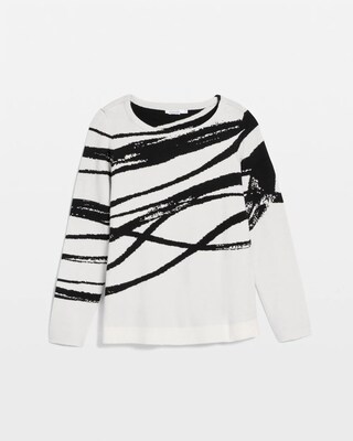 Zenergy® Luxe Jaquard Pullover
