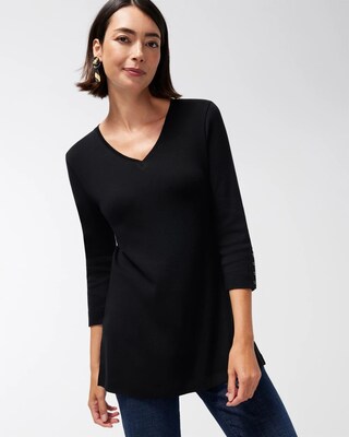 Pima Everyday Button Tunic
