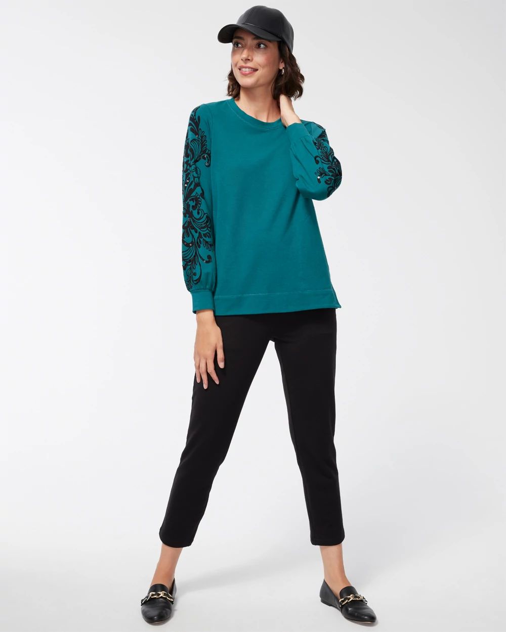 Zenergy French Terry Scrolls Sweatshirt
