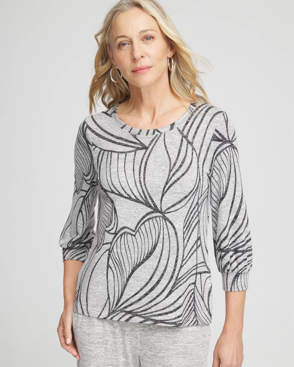 Zenergy® Soft Essentials 3/4 Sleeve Top