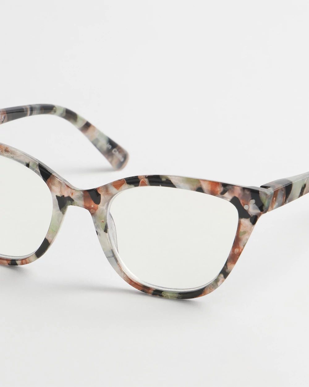 Faux Tort Cateye Readers