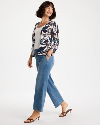 Printed Summer Romance Cardigan click to view larger image.