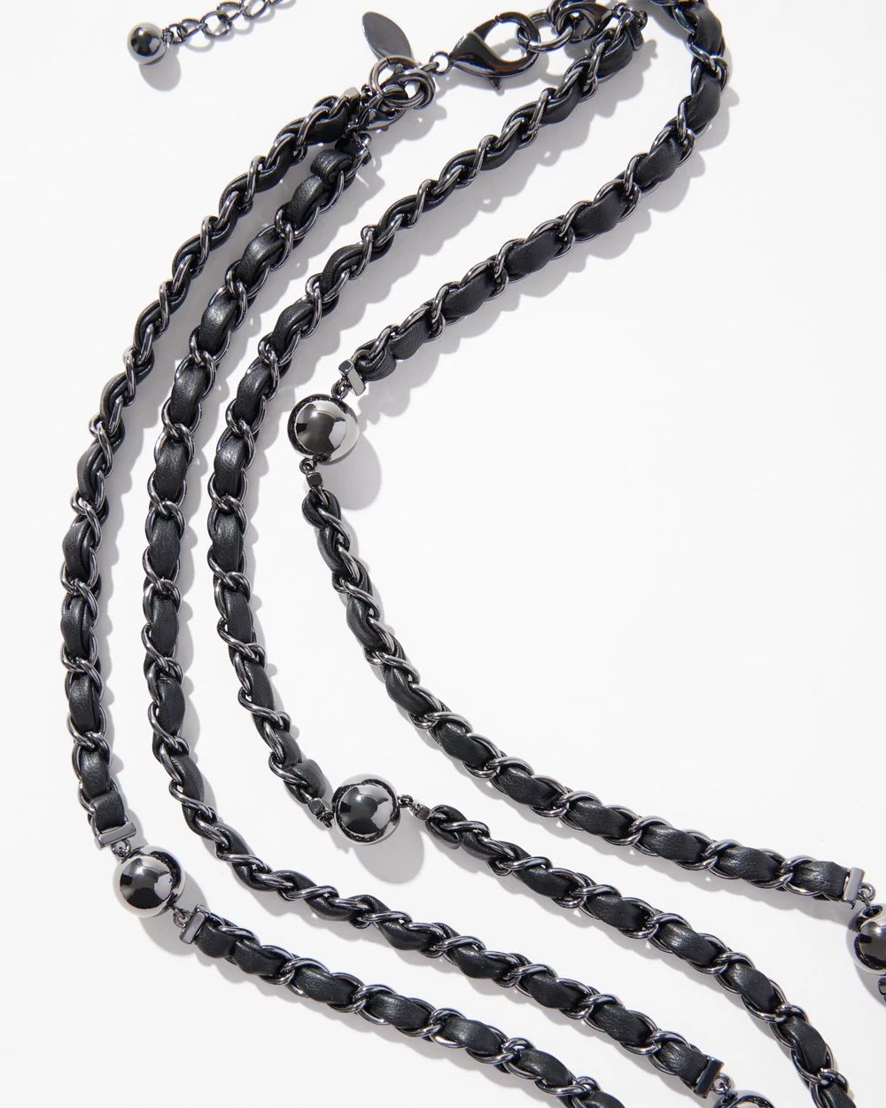 Hematite Convertible Necklace
