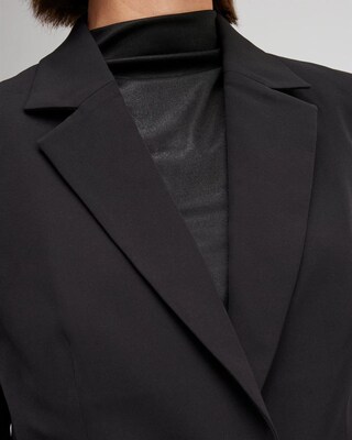 Black Label Button Blazer