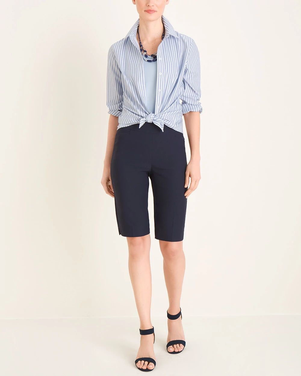 So Slimming Brigitte Slim Shorts- 13 Inch Inseam