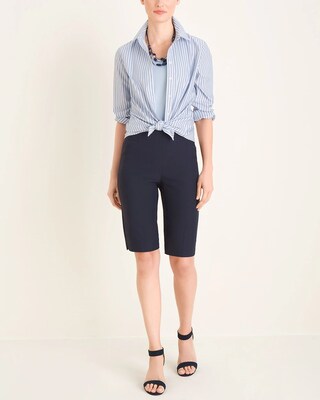 So Slimming Brigitte Slim Shorts- 13 Inch Inseam