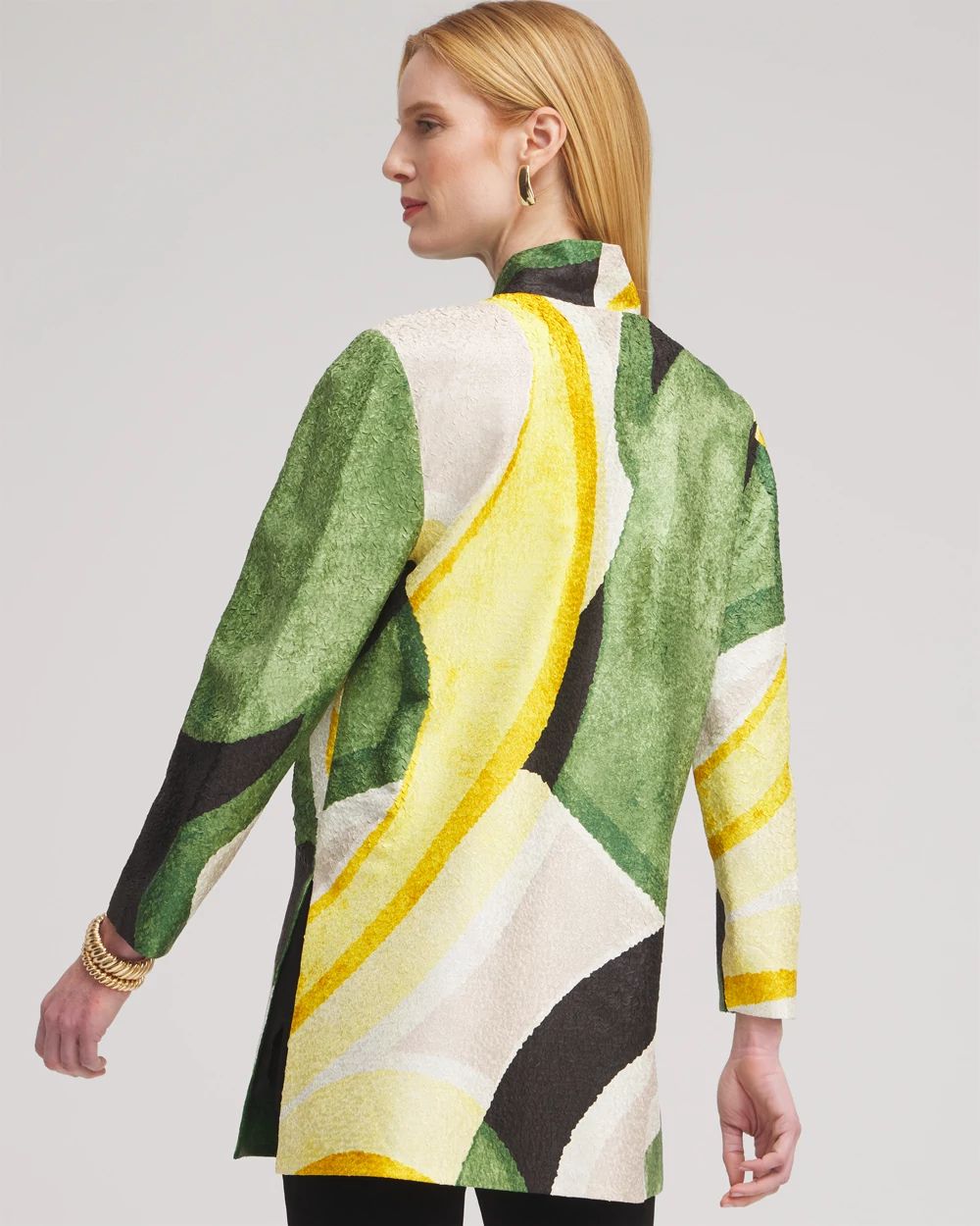 Travelers™ Collection Abstract Crushed Jacket