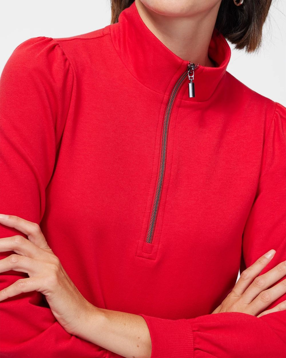 Zenergy French Terry Half Zip Pullover click to view larger image.