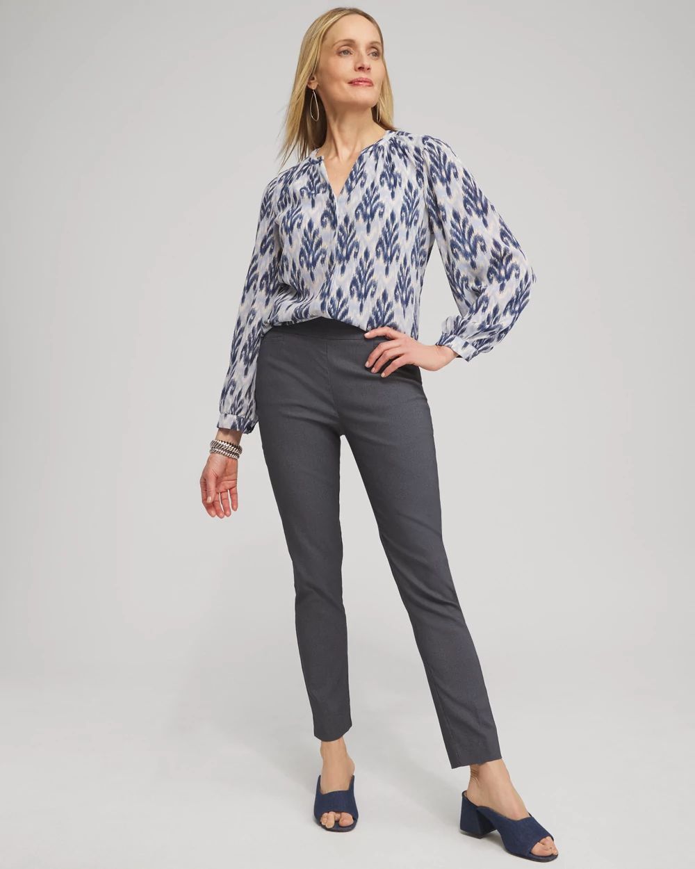 Brigitte Checkered Ankle Pants