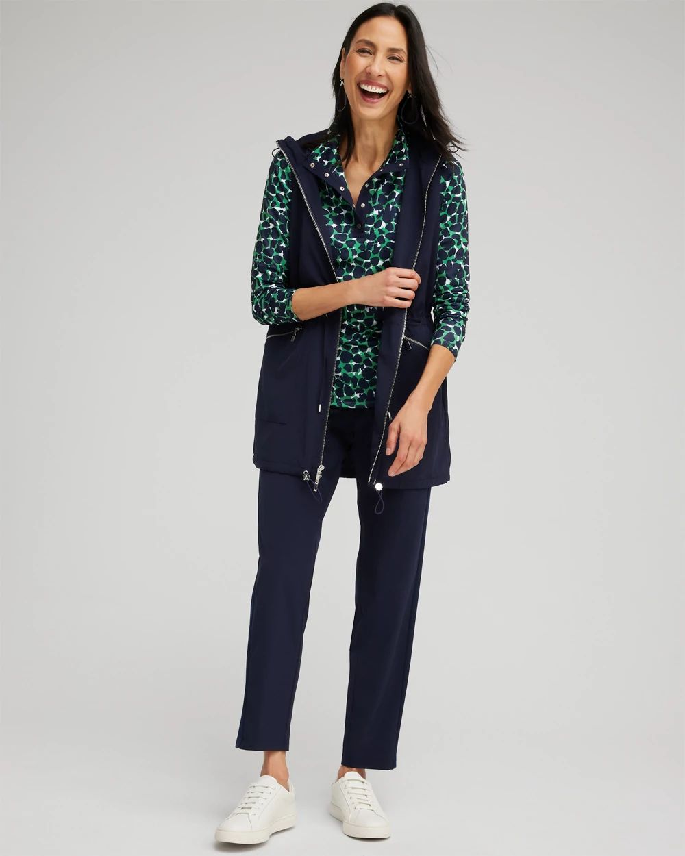 Zenergy® UPF Mosaic Long Sleeve Top