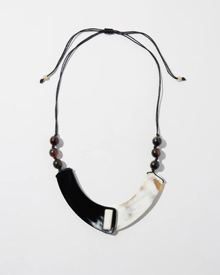 Horn Bib Necklace