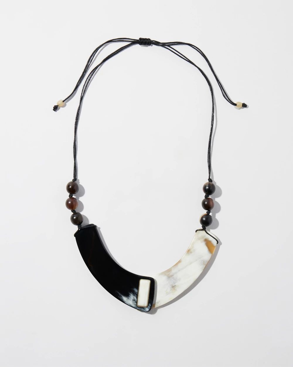 Horn Bib Necklace