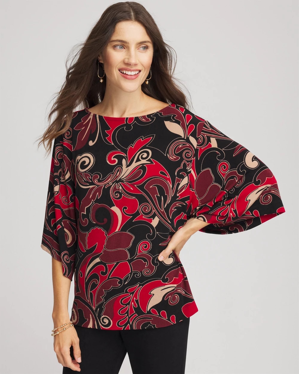 Travelers™ Kimono Sleeve Party Top