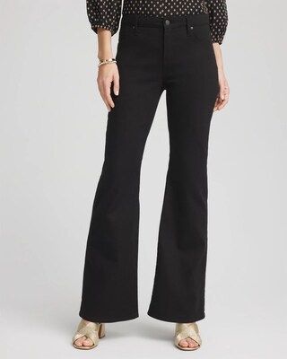 Petite Girlfriend Flare Jeans