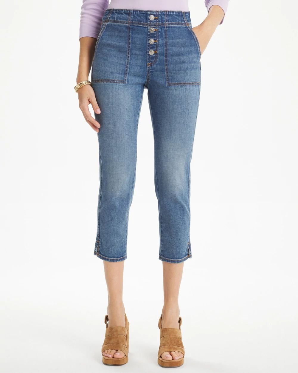 Pull-On 22 Capri Jeans