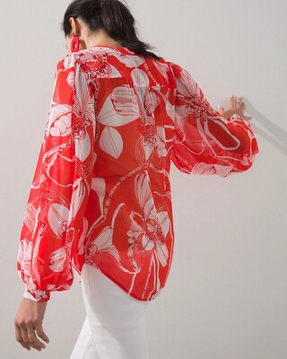 Floral Print Blouse