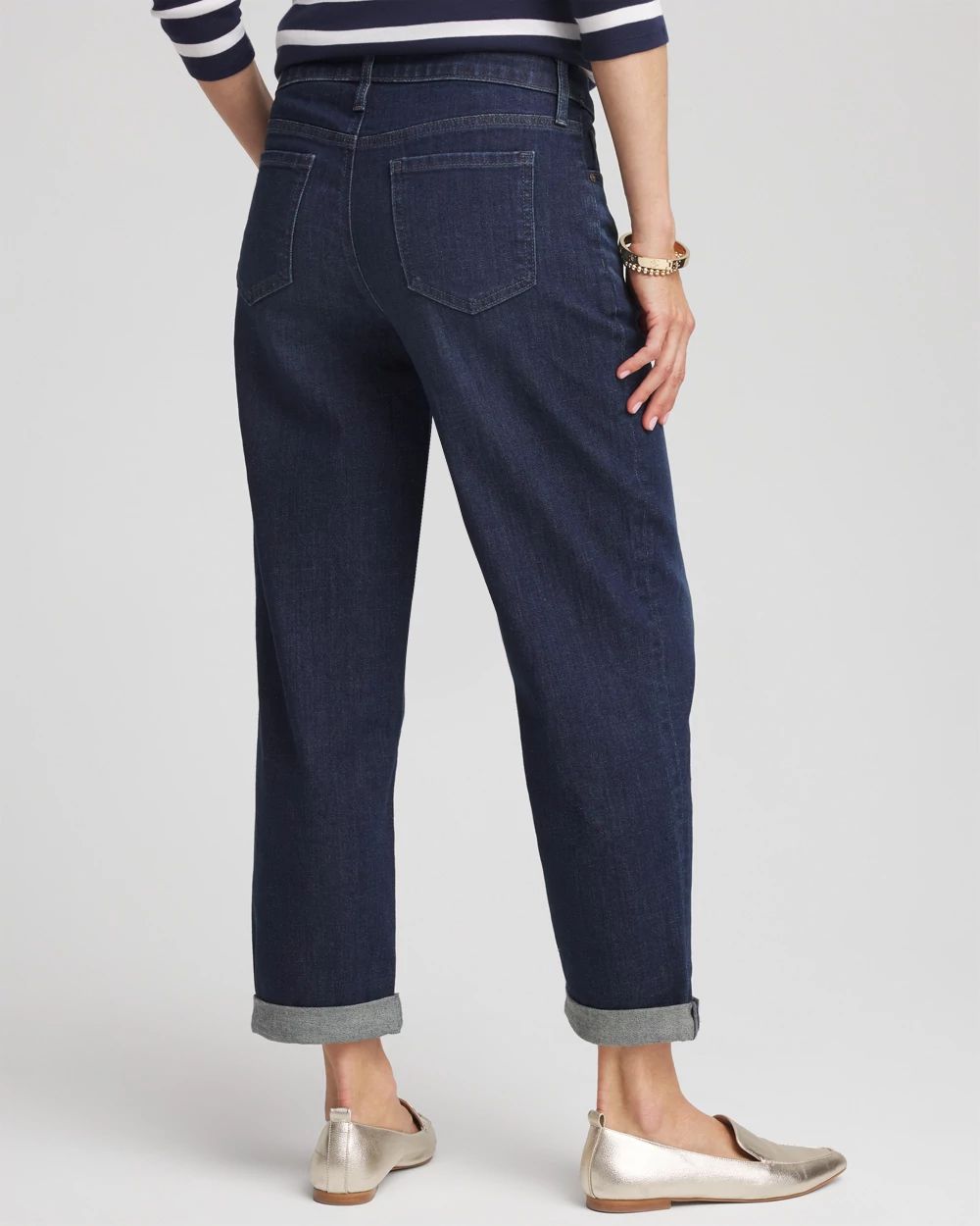 Cropped Boyfriend Jeans