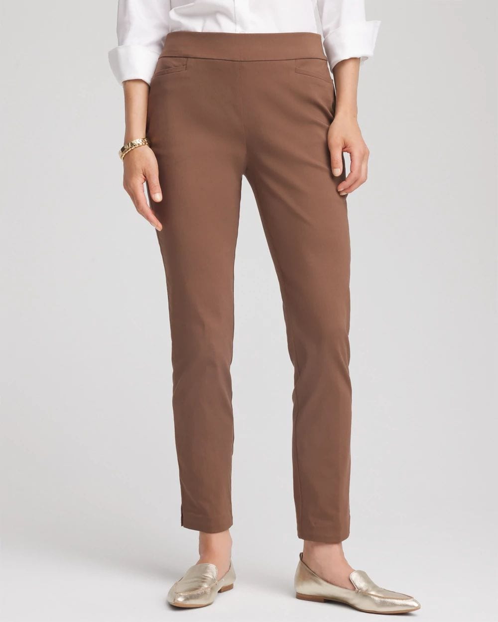 Brigitte™ Slim Pull-On Ankle Pants