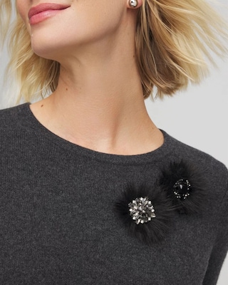 Chico’s Originals Convertible Crystal Statement Necklace click to view larger image.