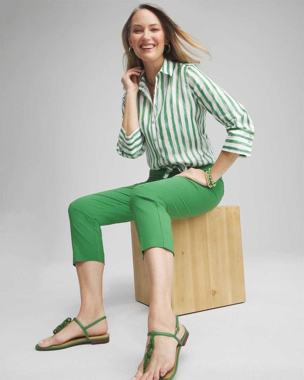 Juliet Straight Cropped Pants