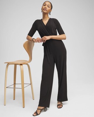 Elbow Sleeve Jumpsuit