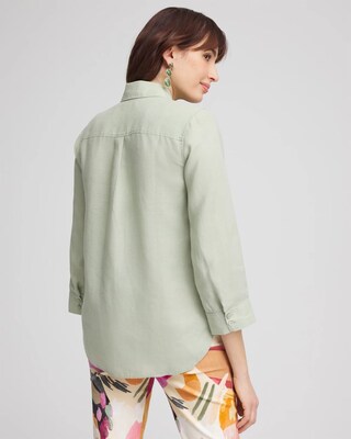 No Iron™ Linen Shirt click to view larger image.
