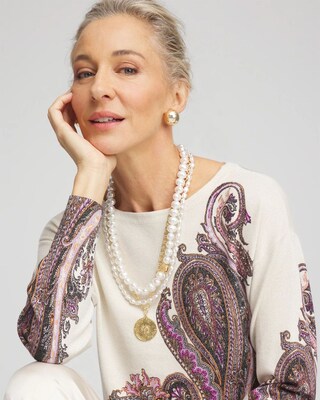Convertible Faux Pearl Collar Necklace