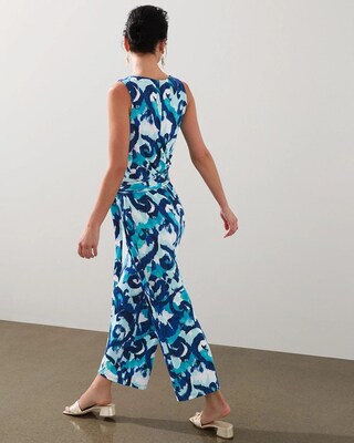 Travelers Classic Print Jumpsuit