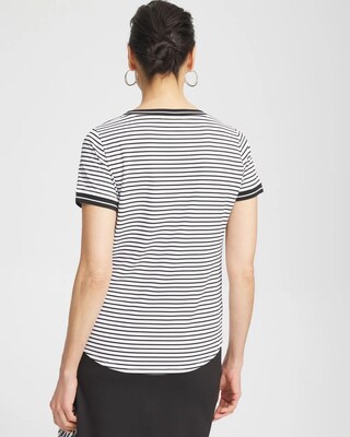 Zenergy® UPF Knit Stripe Tee