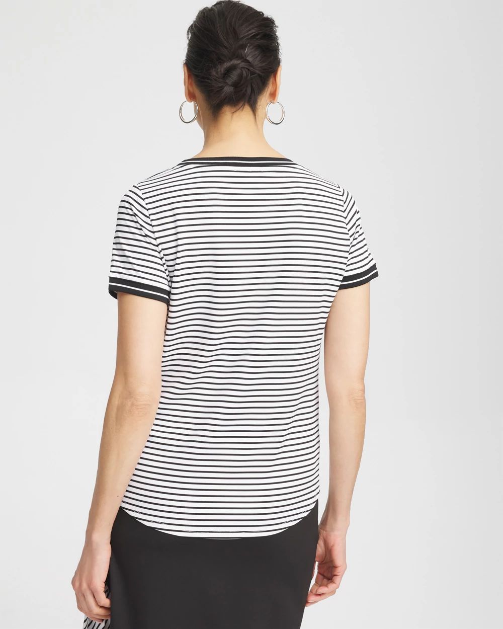 Zenergy® UPF Knit Stripe Tee