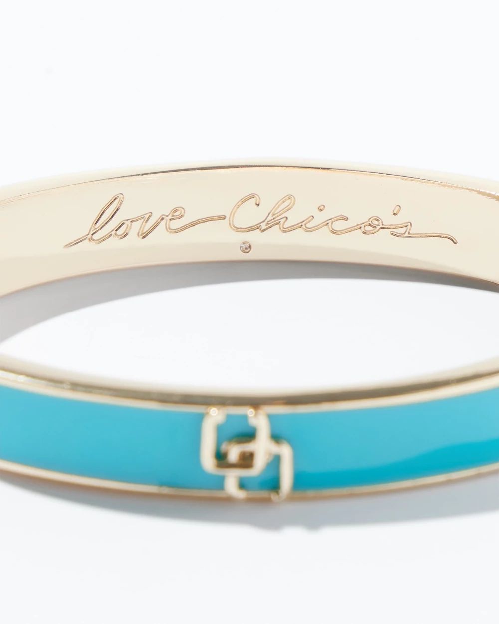 Turq Enamel Bracelet