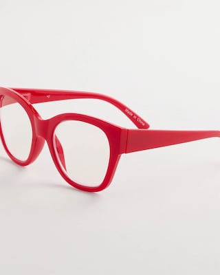 Large Red Cateye Readers click to view larger image.