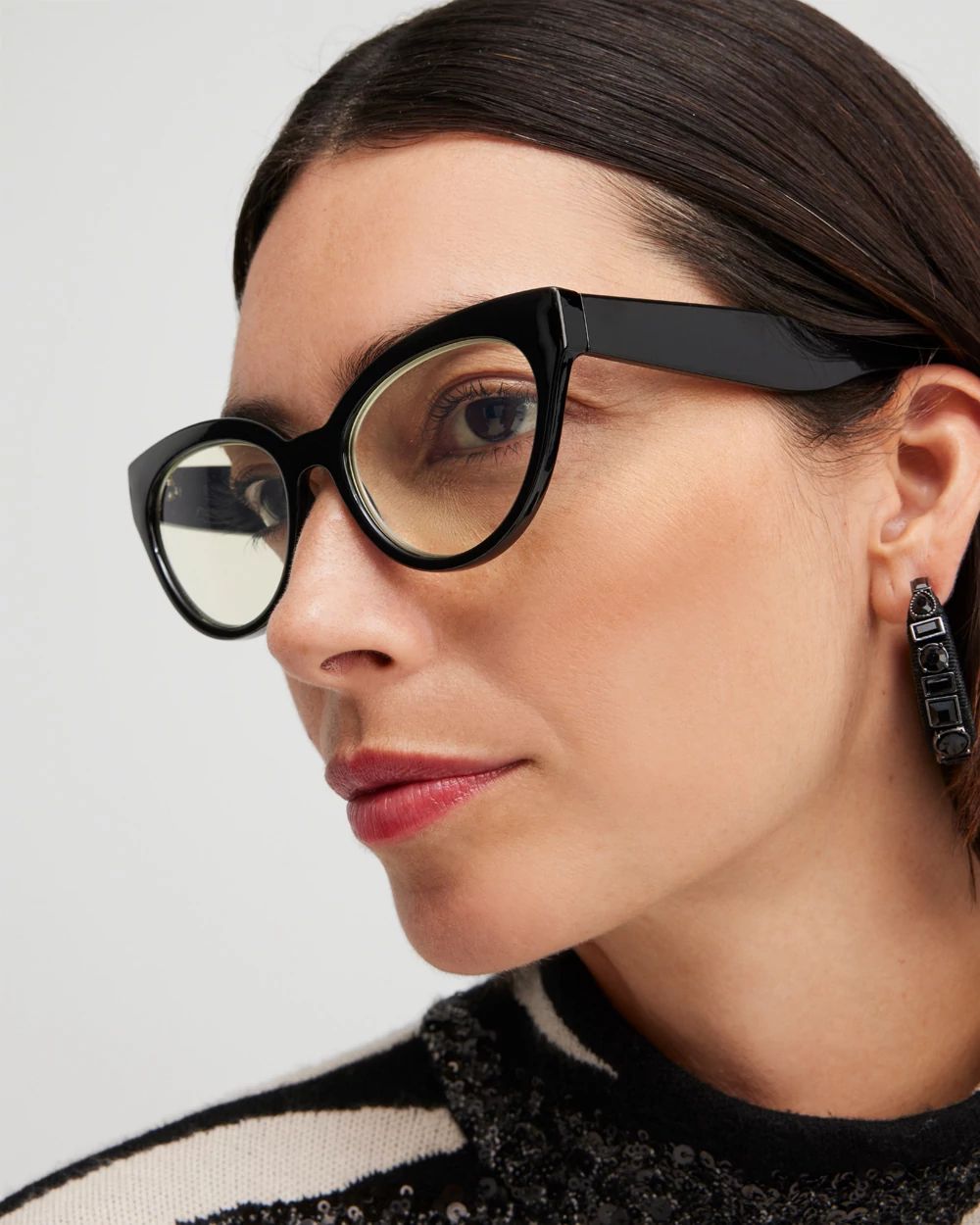 Black Cateye Readers
