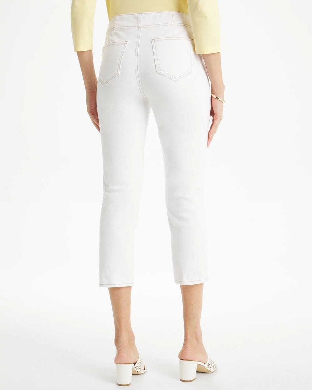 Pull-On 22" Capri Jeans click to view larger image.