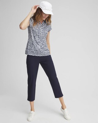 Zenergy® UPF Rib Mix Cropped Pants click to view larger image.
