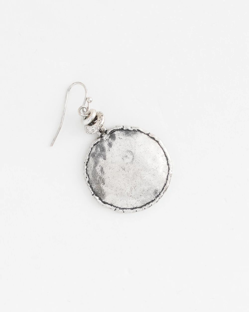 Tayla Drop Silver Earrings