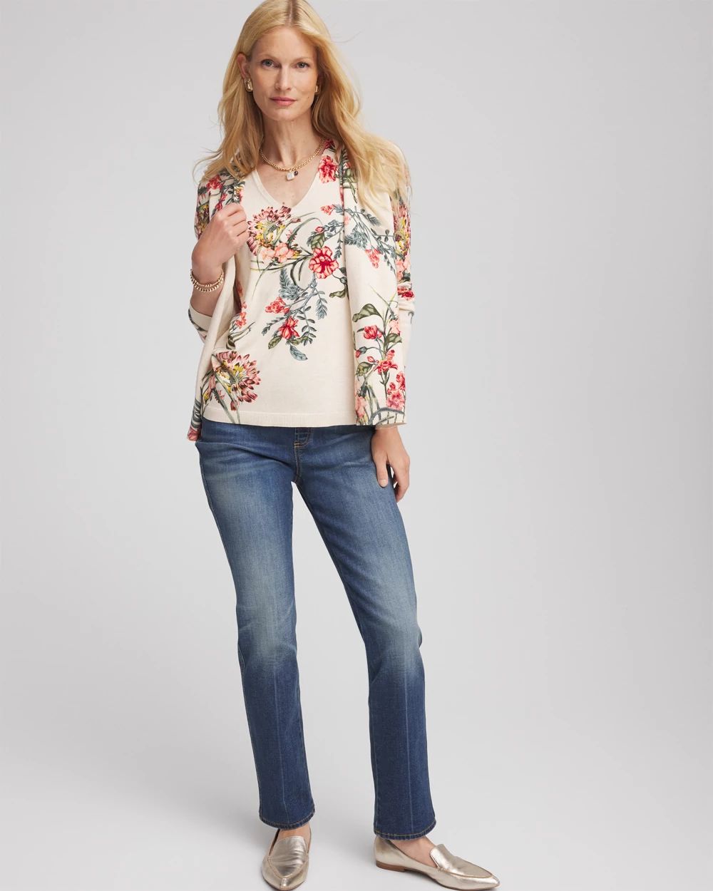 Ella Printed Sweater Tank